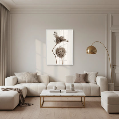 Abstract Beige Nature Still Life - Fine Art