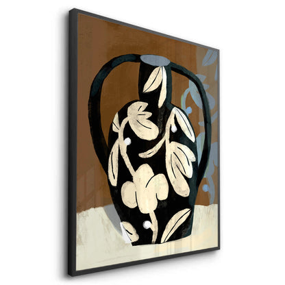Abstract Black Vase - Fine Art