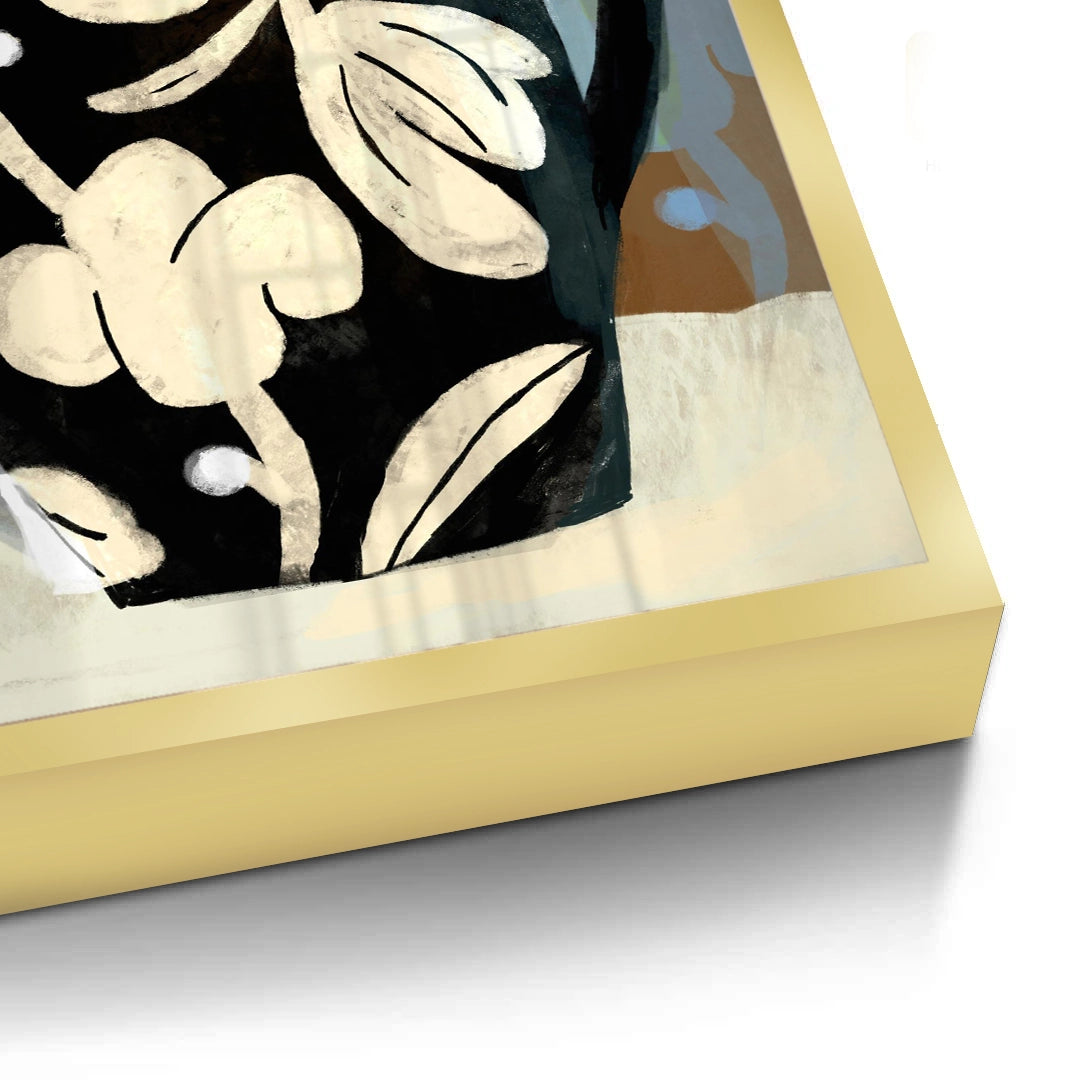 2Abstract Black Vase - Fine Art