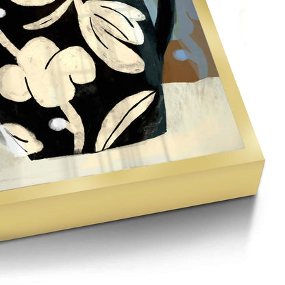 Abstract Black Vase - Fine Art