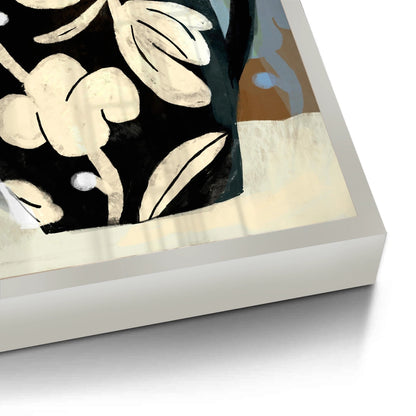 Abstract Black Vase - Fine Art