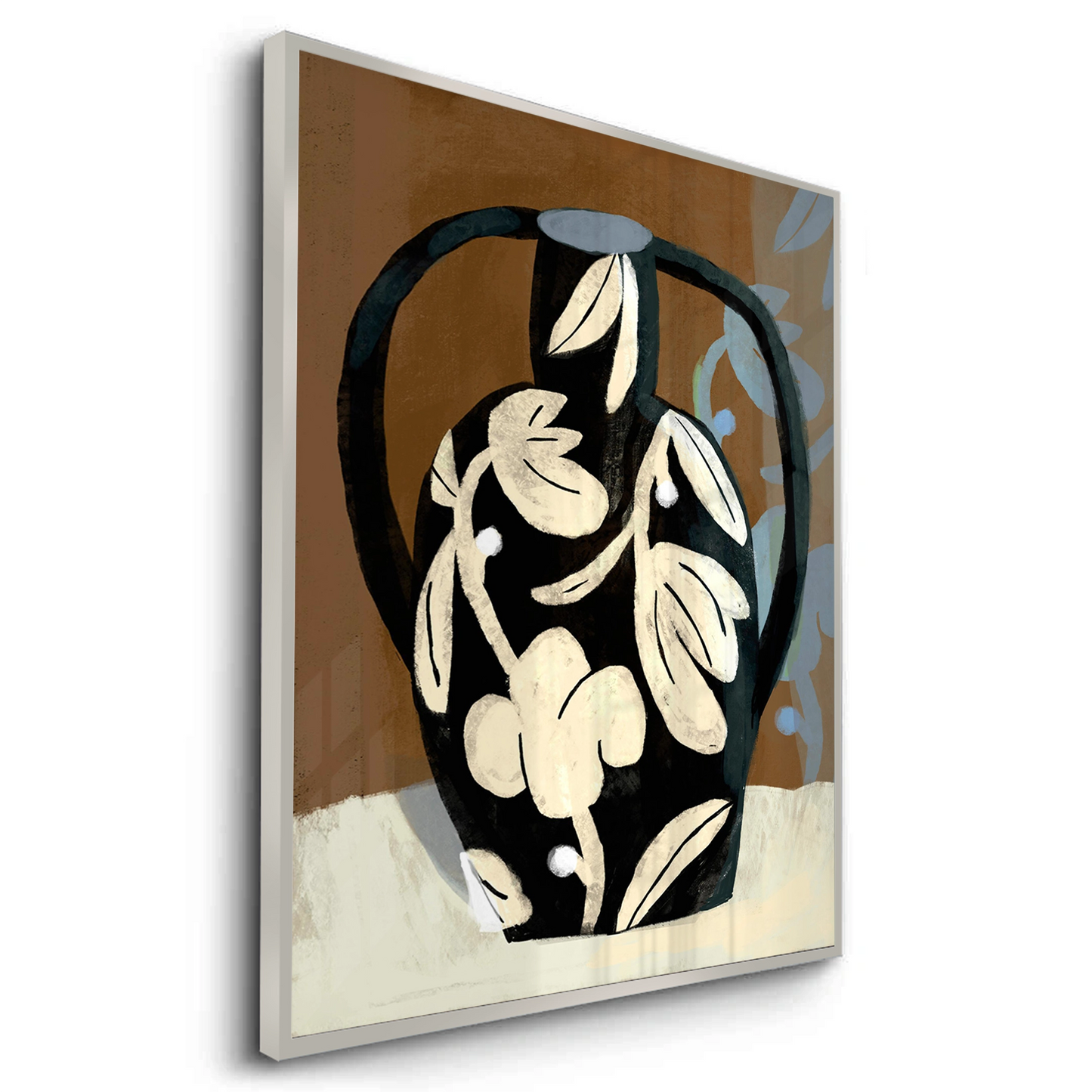 2Abstract Black Vase - Fine Art