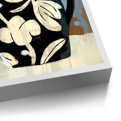 Abstract Black Vase - Fine Art