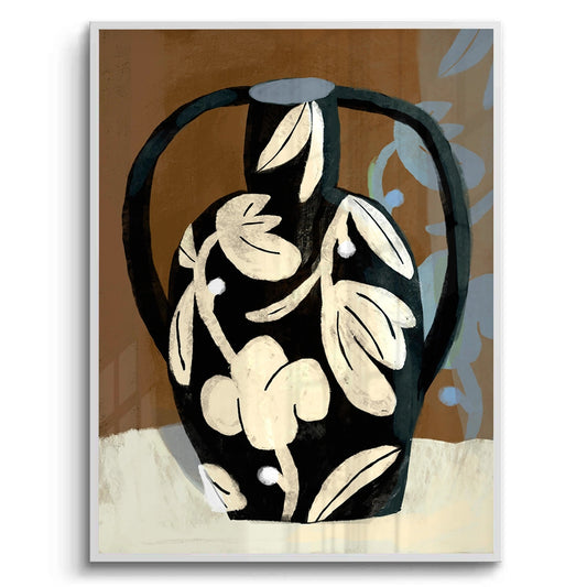 Abstract Black Vase - Fine Art