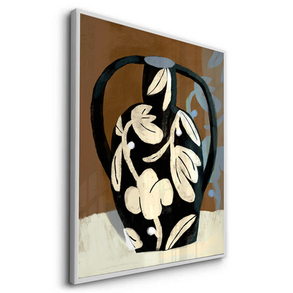 Abstract Black Vase - Fine Art