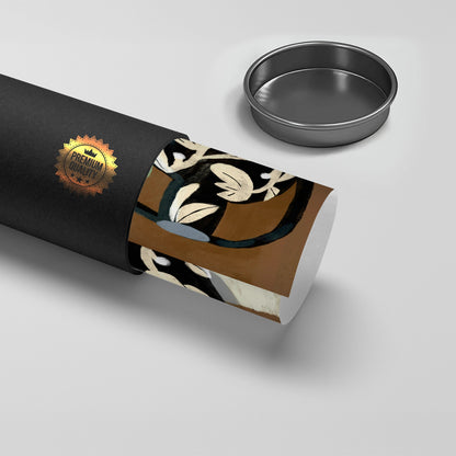 Abstract Black Vase - Poster