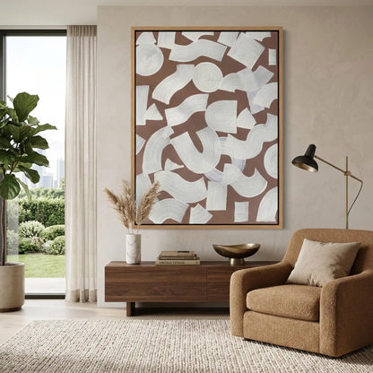 Abstract Boho Brushstrokes #ABB392