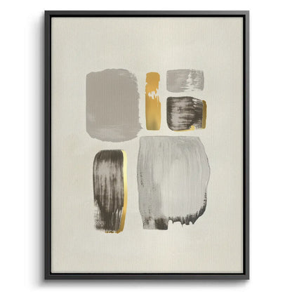 Abstract Brushstroke Set of 2 - Canvas