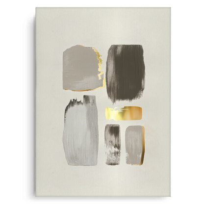 Abstract Brushstroke Set of 2 - Canvas