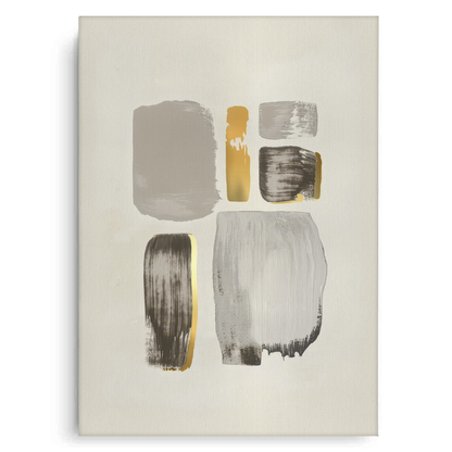 Abstract Brushstroke Set of 2 - Canvas