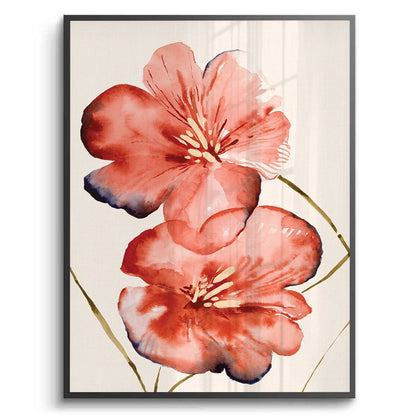 Abstract Coral Flower - Fine Art
