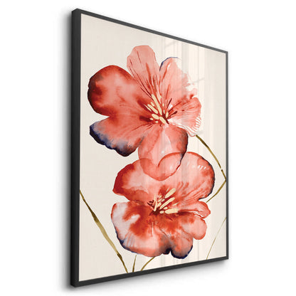 Abstract Coral Flower - Fine Art