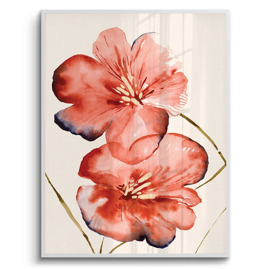 Abstract Coral Flower - Fine Art