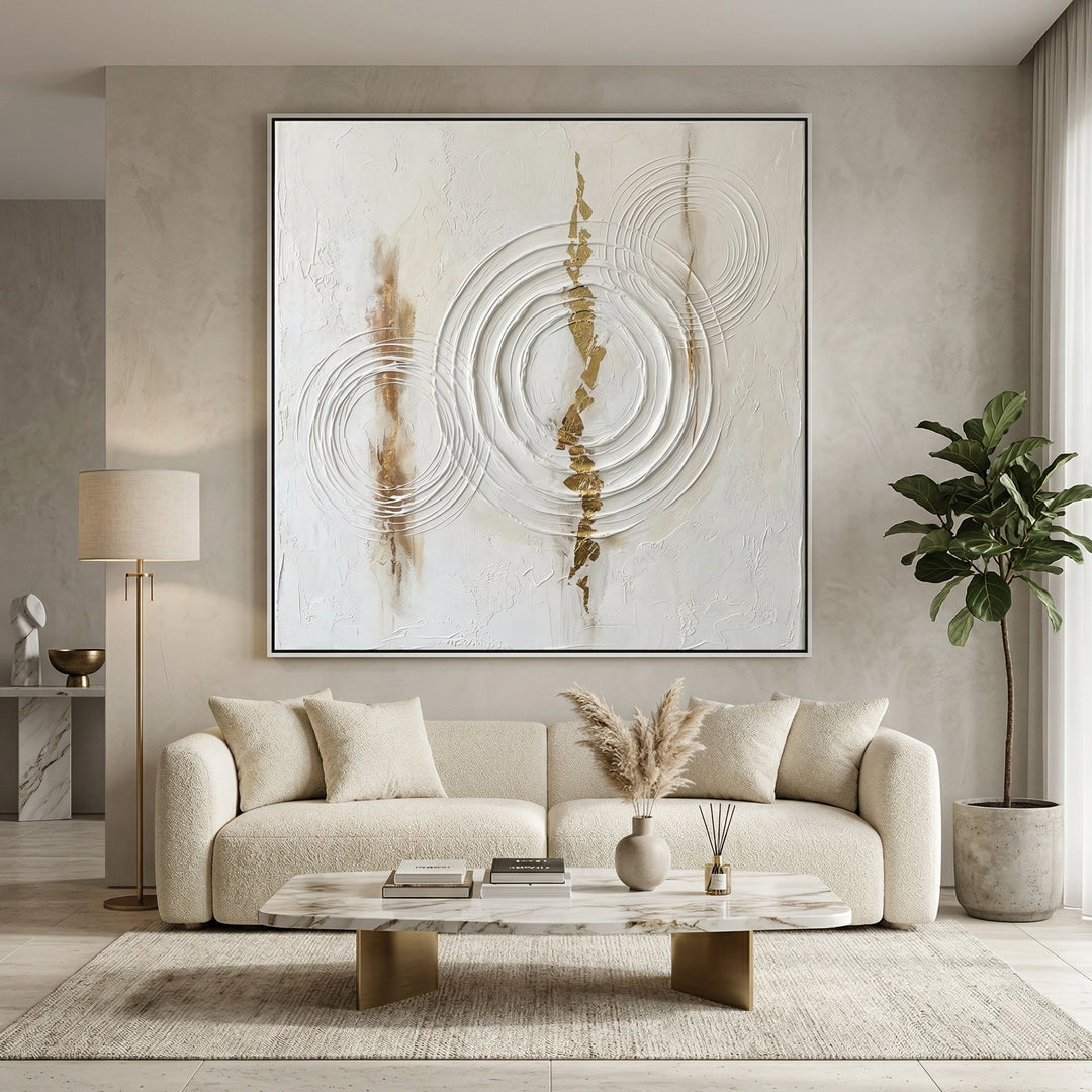 Hand-blown 'Abstract Echoes' glass sculpture with interior swirls and ripples, a unique artisanal accessory for a luxury Dubai penthouse.