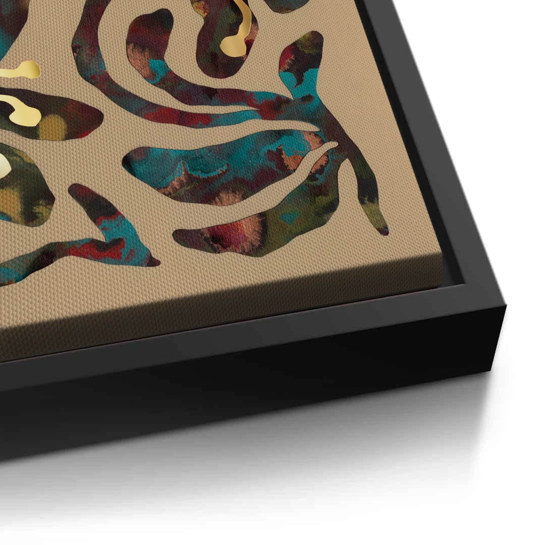 2Abstract Floral - Canvas