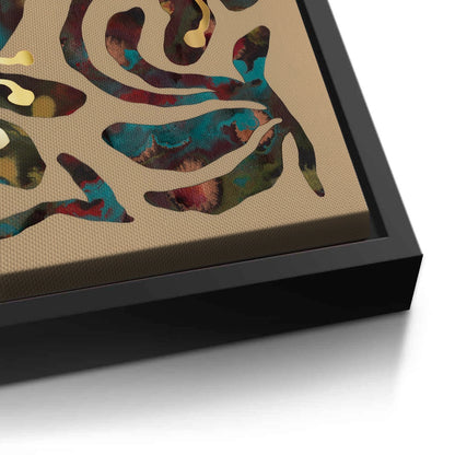 Abstract Floral - Canvas