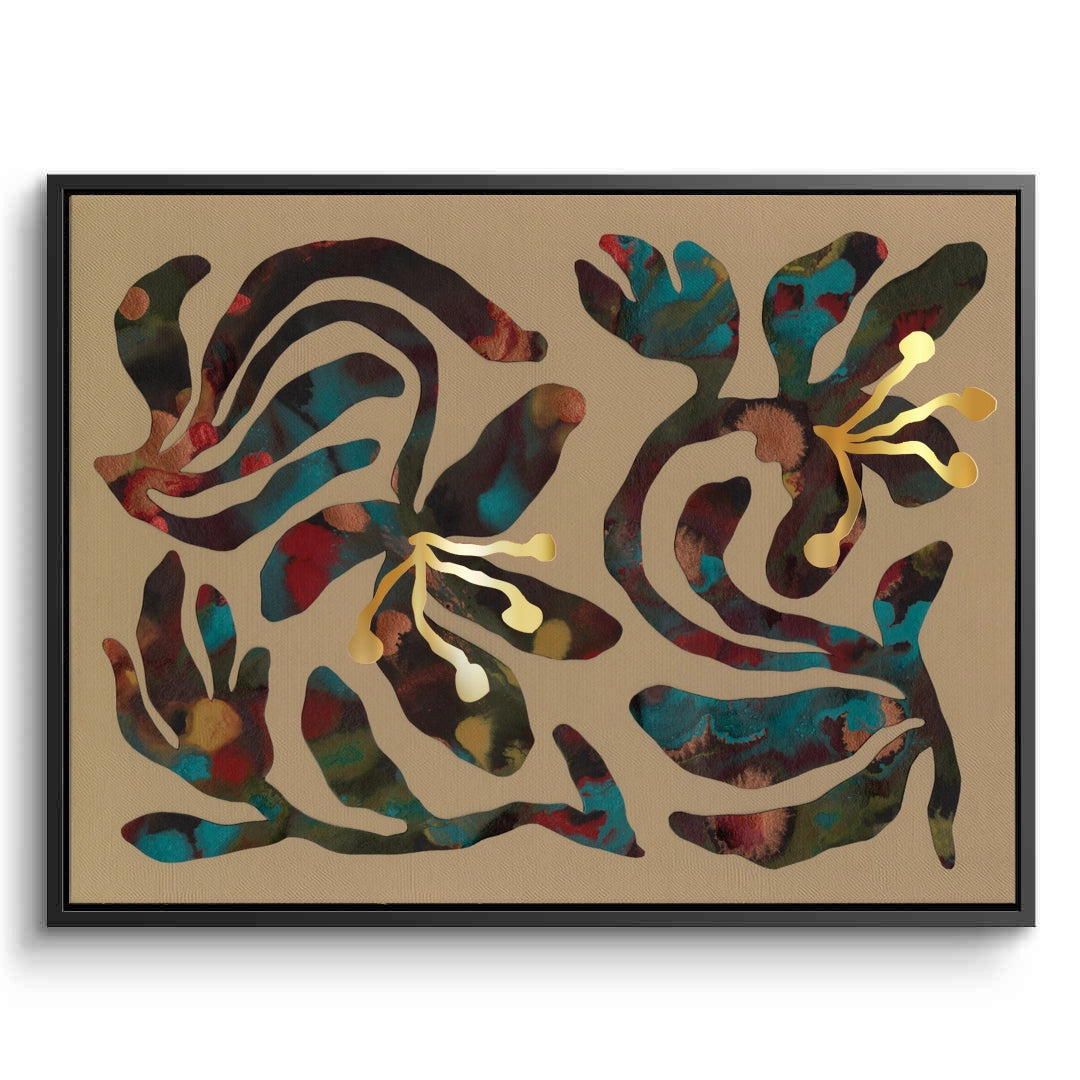 2Abstract Floral - Canvas