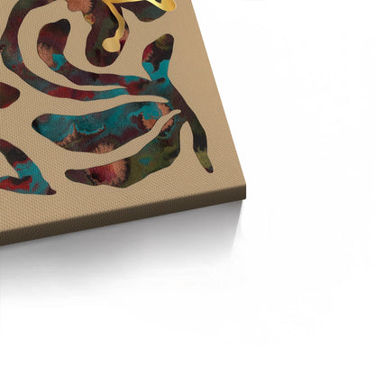 Abstract Floral - Canvas