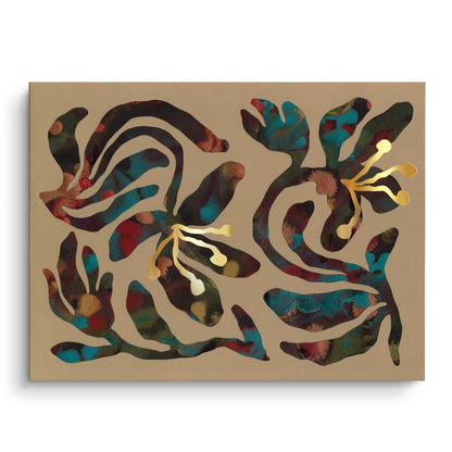 Abstract Floral - Canvas