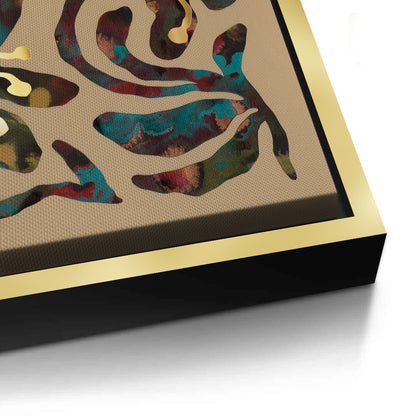 Abstract Floral - Canvas