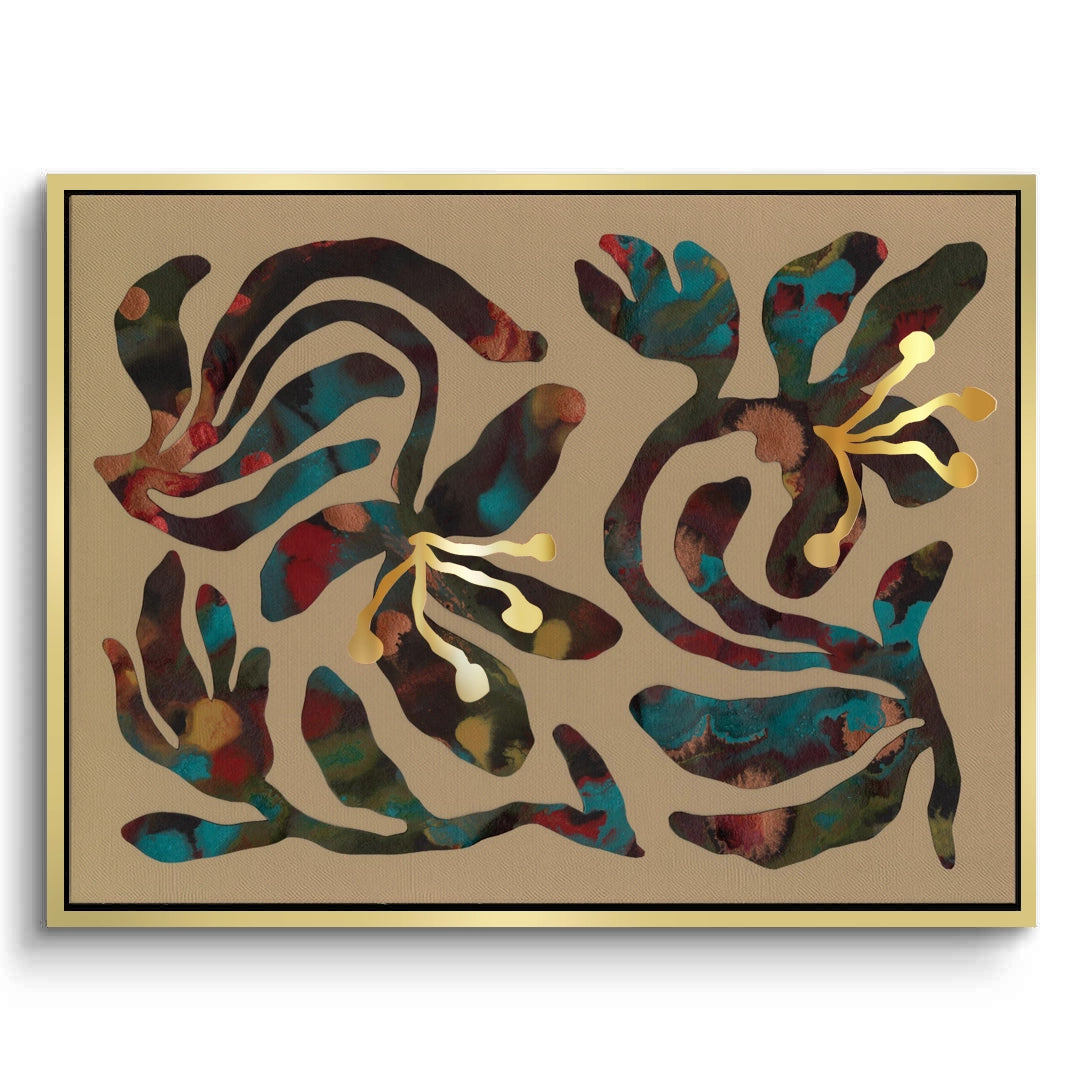 2Abstract Floral - Canvas