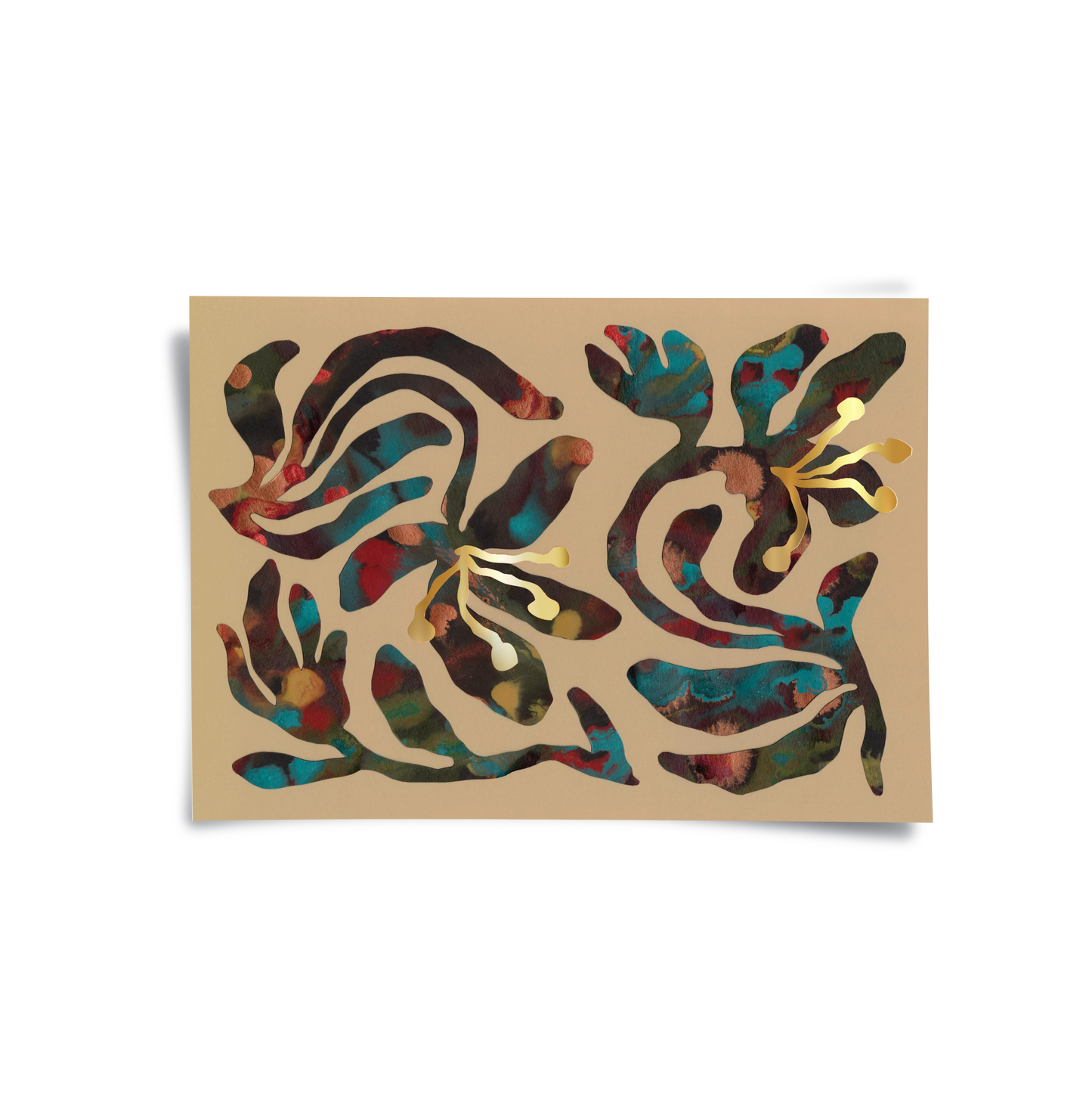 2Abstract Floral - Poster