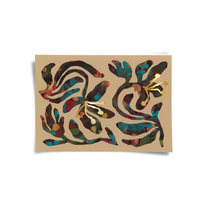 Abstract Floral - Poster