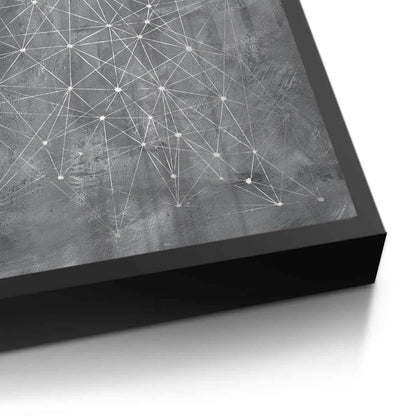 Abstract Geometric Network - Fine Art