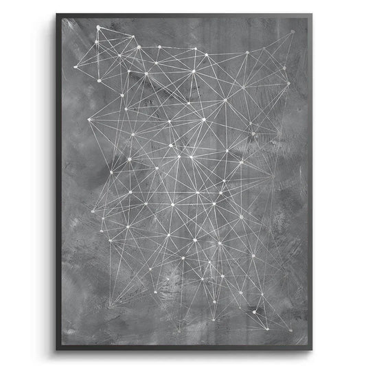 Abstract Geometric Network - Fine Art