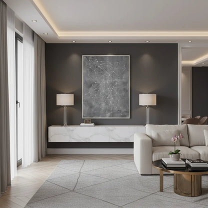 Abstract Geometric Network - Fine Art