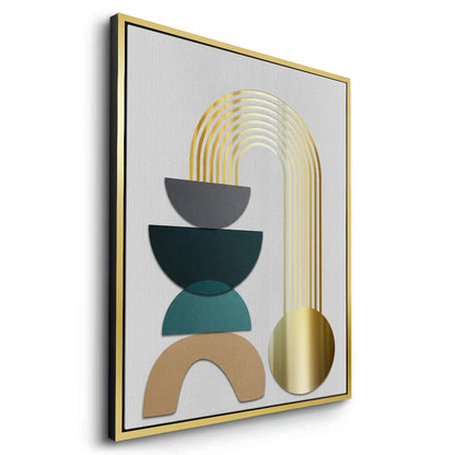 Abstract Golden Arch - Canvas