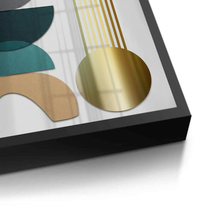 Abstract Golden Arch - Fine Art