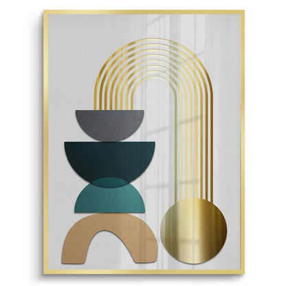 Abstract Golden Arch - Fine Art