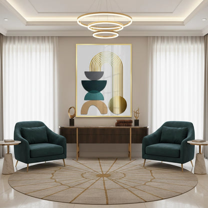 Abstract Golden Arch - Fine Art