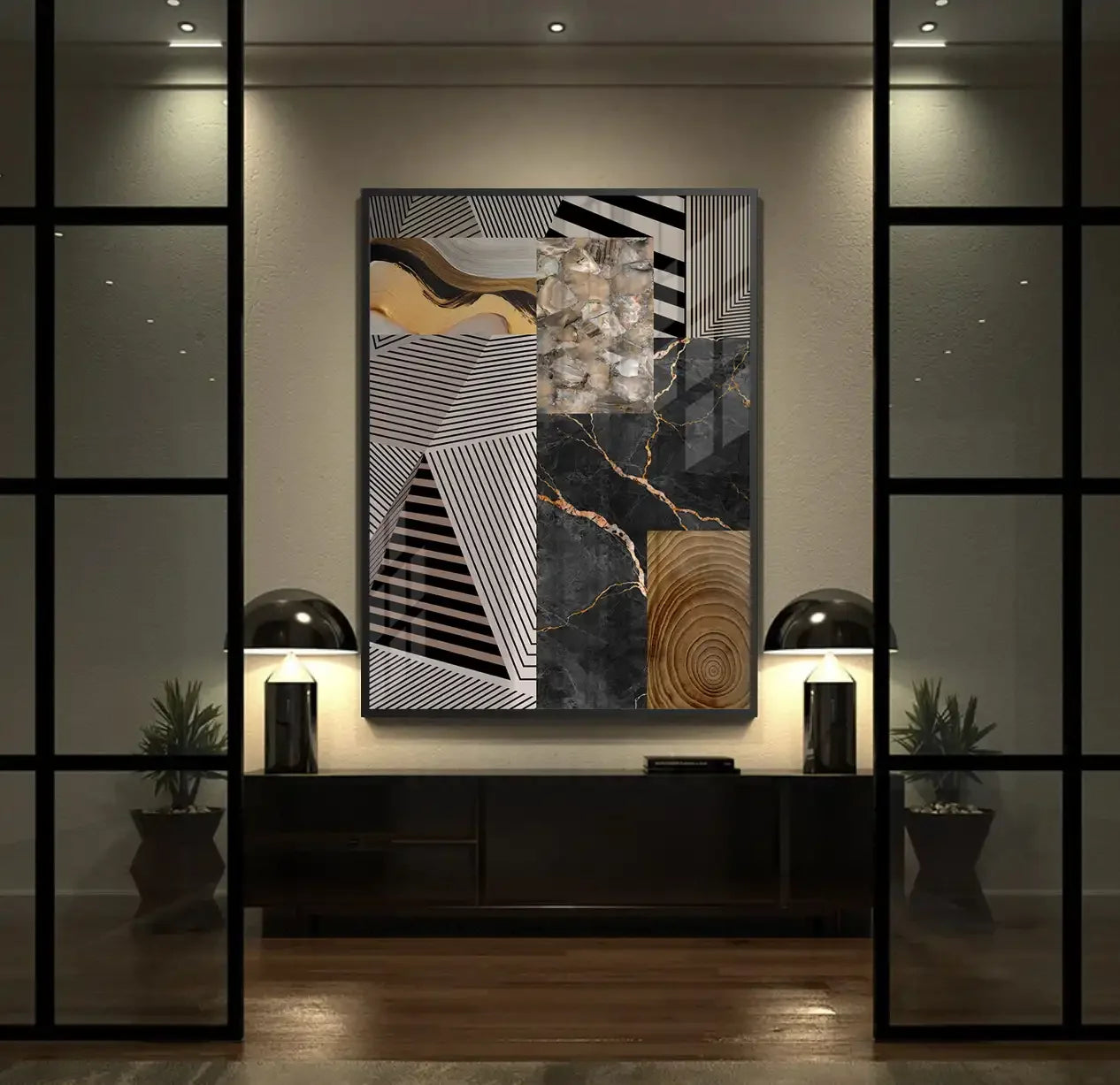 2Abstract Harmony - Fine Art