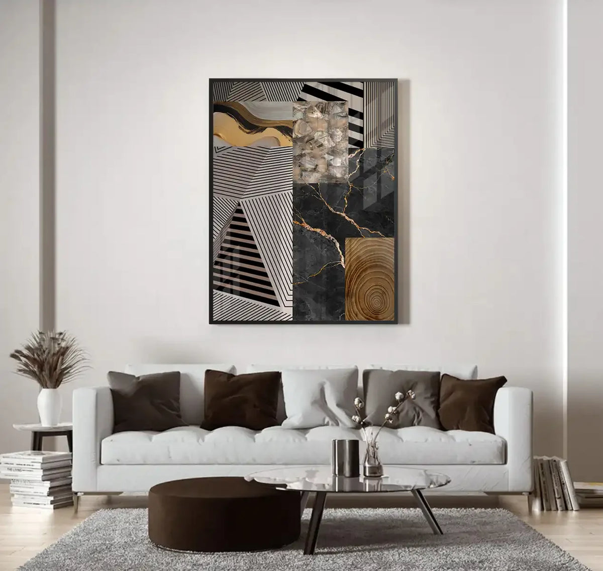 Abstract Harmony - Fine Art - Jasmineart.ae