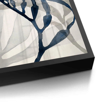 Abstract Indigo Seaweed - Fine Art