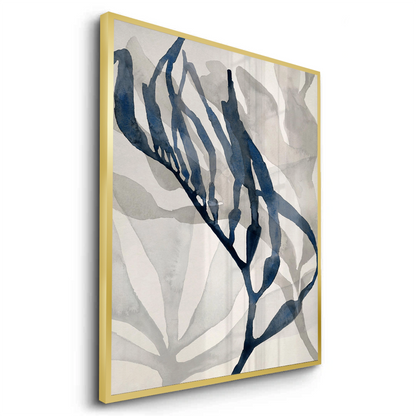 Abstract Indigo Seaweed - Fine Art