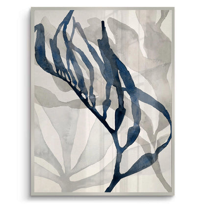 Abstract Indigo Seaweed - Fine Art