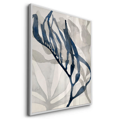 Abstract Indigo Seaweed - Fine Art