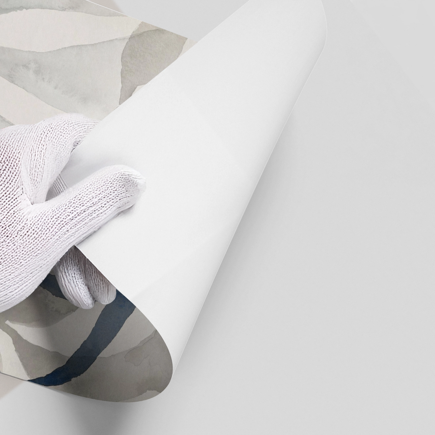 2Abstract Indigo Seaweed - Poster