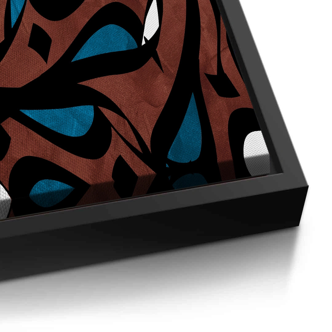 2Abstract Islamic Calligraphy - Canvas