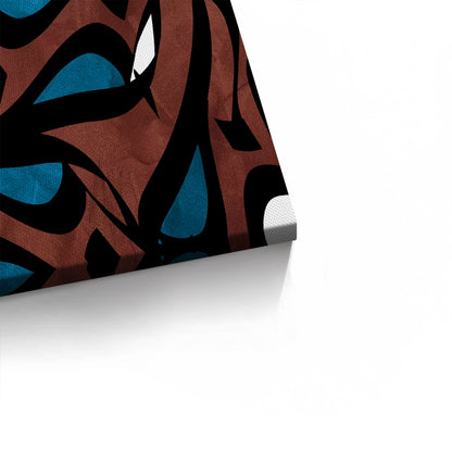 Abstract Islamic Calligraphy - Canvas