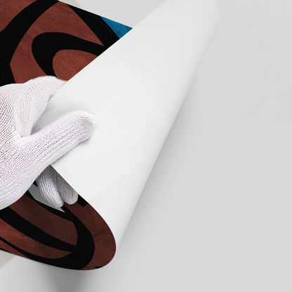 Abstract Islamic Calligraphy - Poster