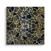 Abstract Kintsugi Stone - Canvas - Jasmineart.ae