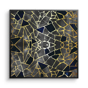 Abstract Kintsugi Stone - Fine Art - Jasmineart.ae