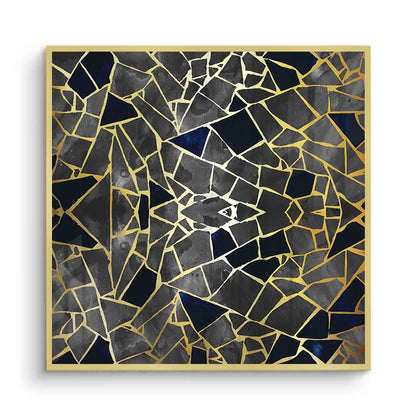 Abstract Kintsugi Stone - Fine Art