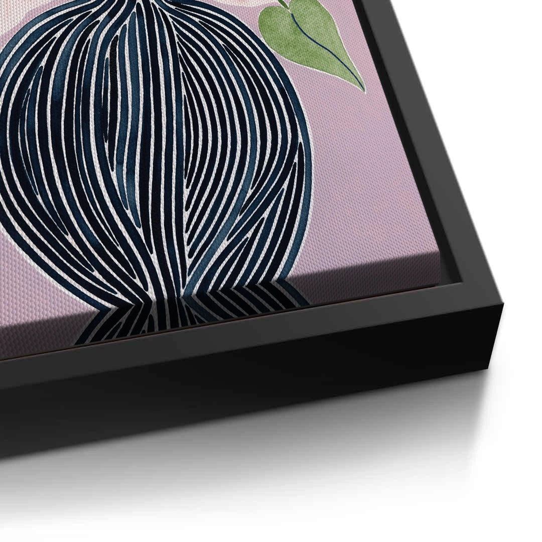 2Abstract Lilac - Canvas