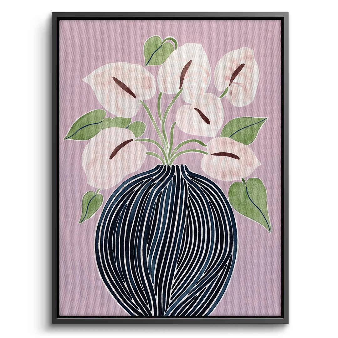 2Abstract Lilac - Canvas