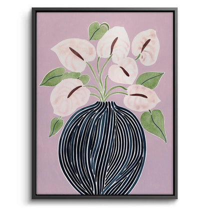 Abstract Lilac - Canvas